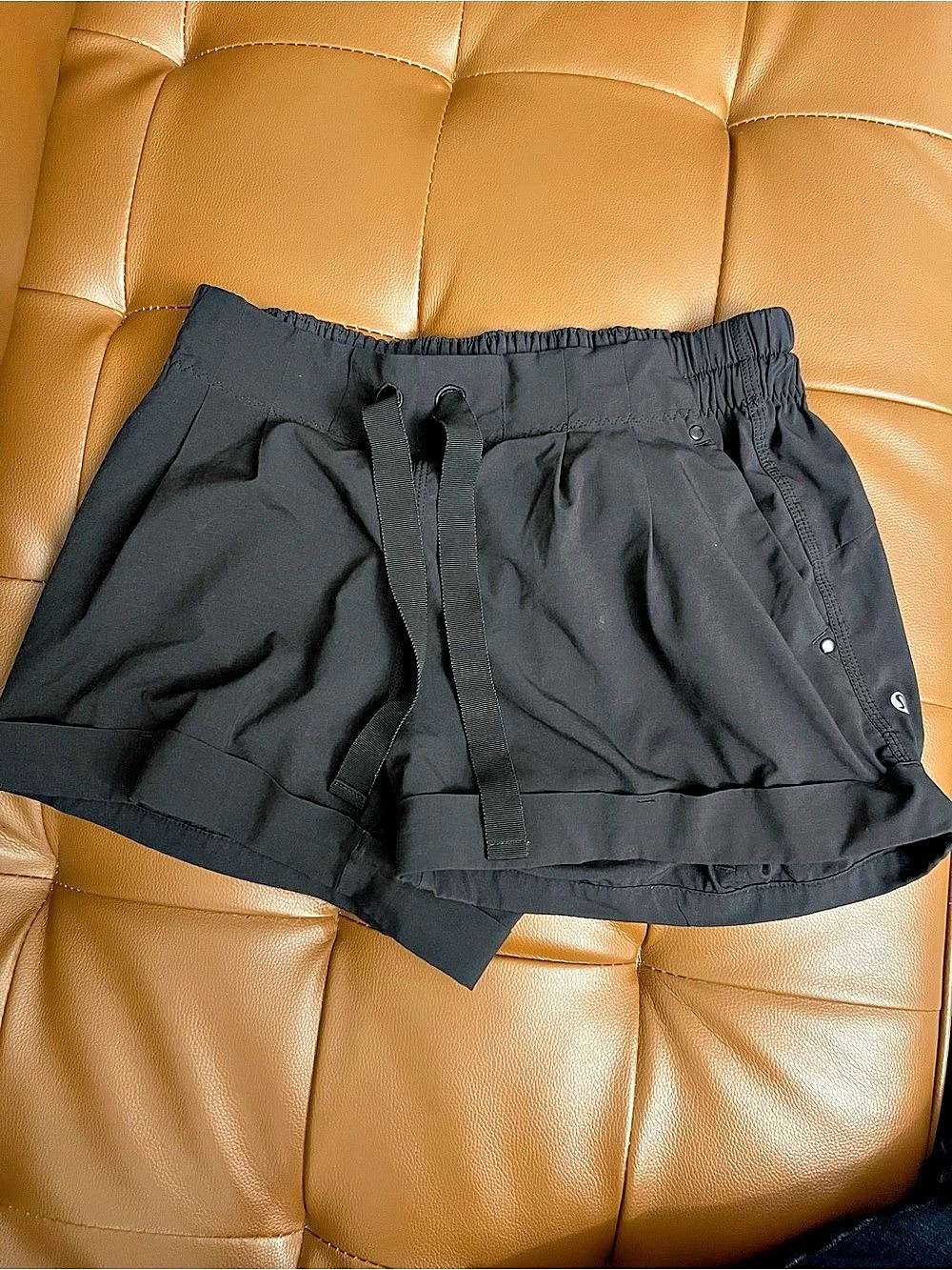 lululemon Spring Break Away Short Black Athletic Shorts